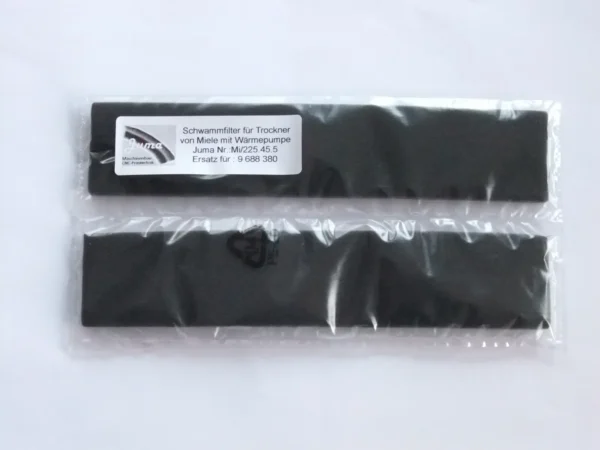 Filter für Miele 9688380 + 9688381 Schwammfilter Filter-Türöffnung